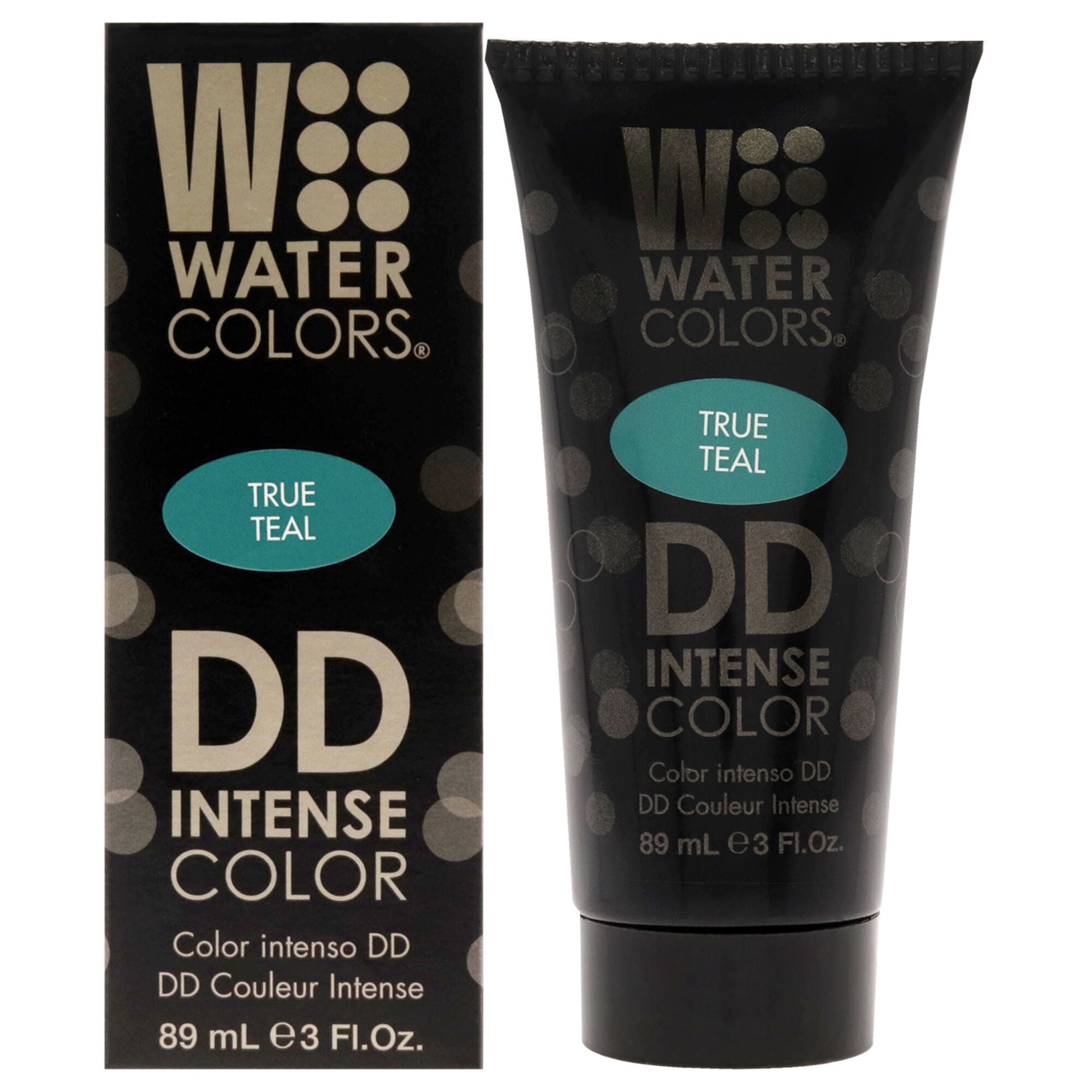 Watercolors DD Intense Color - True Teal by Tressa for Unisex - 3 oz Hair Color, See Description, hi-res image number 0