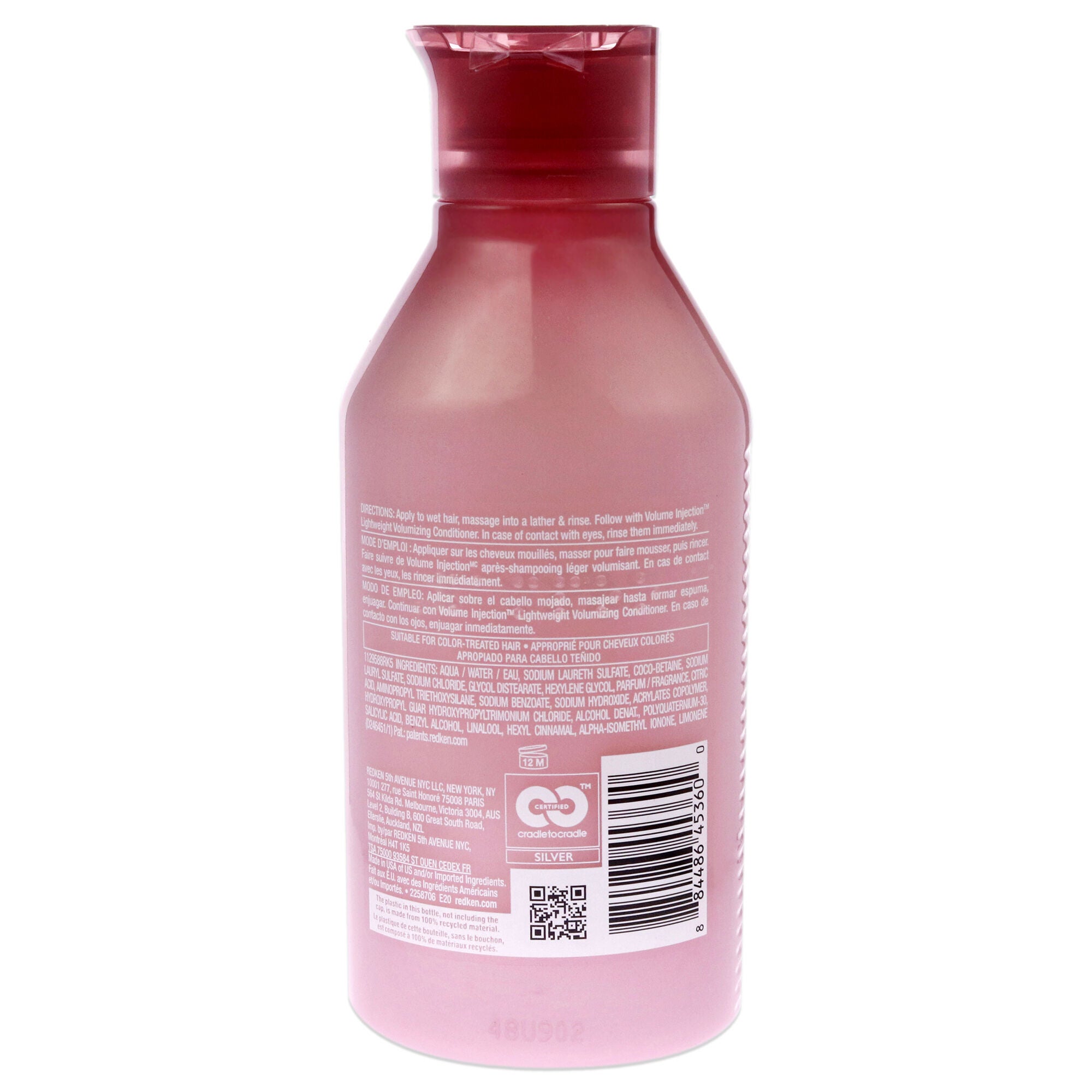 Volume Injection Shampoo-NP by Redken for Unisex - 10.1 oz Shampoo, , alternate image number 3