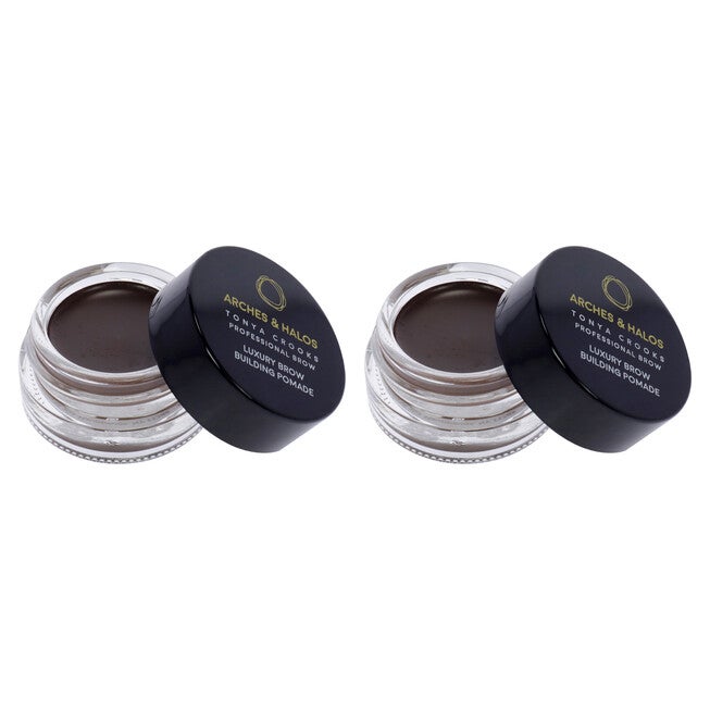 Luxury Brow Buiding Pomade - Dark Brown by Arches and Halos for Women - 0.106 oz Pomade - Pack of 2, See Description, alternate image number 4