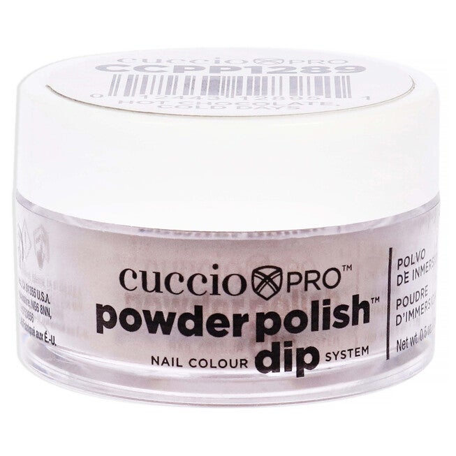Pro Powder Polish Nail Colour Dip System - Hot Chocolate-Cold Days by Cuccio Colour for Women - 0.5 oz Nail Powder, See Description, hi-res image number 0