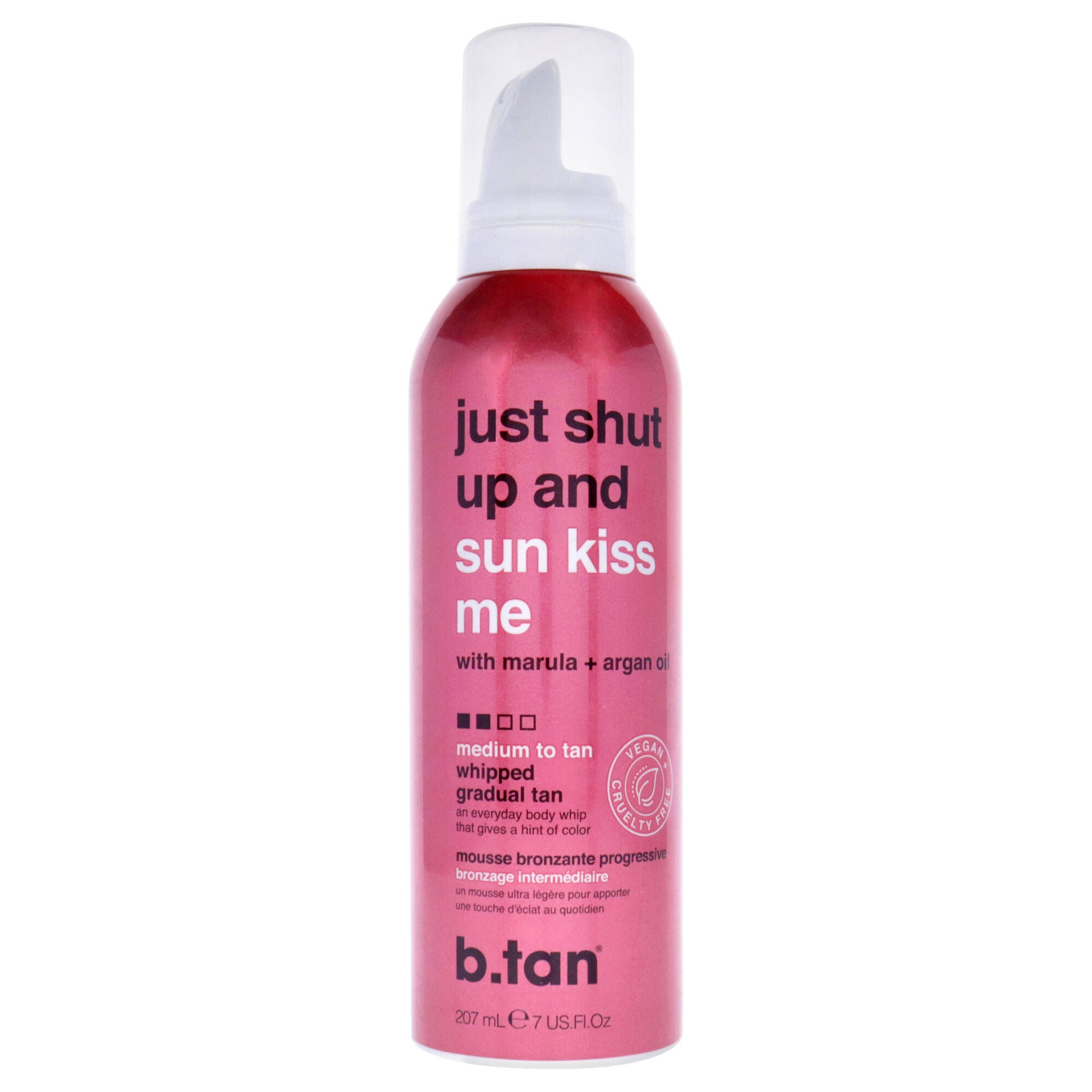 Just Shut Up and Sunkiss Me Gradual Tan Mousse by B.Tan for Unisex - 7 oz Mousse, See Description, hi-res image number 0