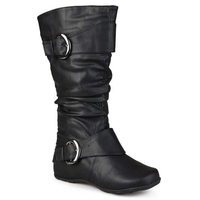 Women's Extra Wide Calf Paris Boot, Black, hi-res image number null