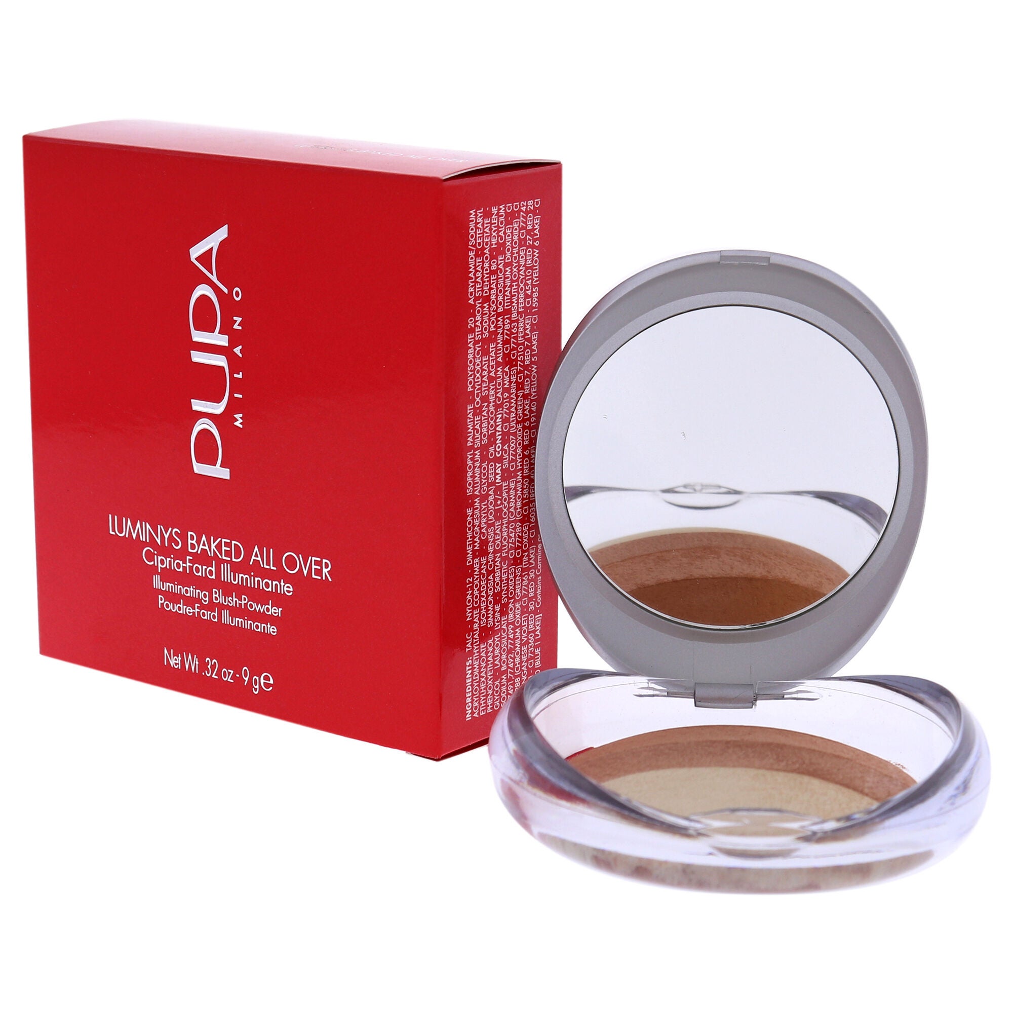 Luminys Baked All Over Illuminating Blush-Powder - 05 Gold Stripes by Pupa Milano for Women - 0.32 oz Blush, , alternate image number 7