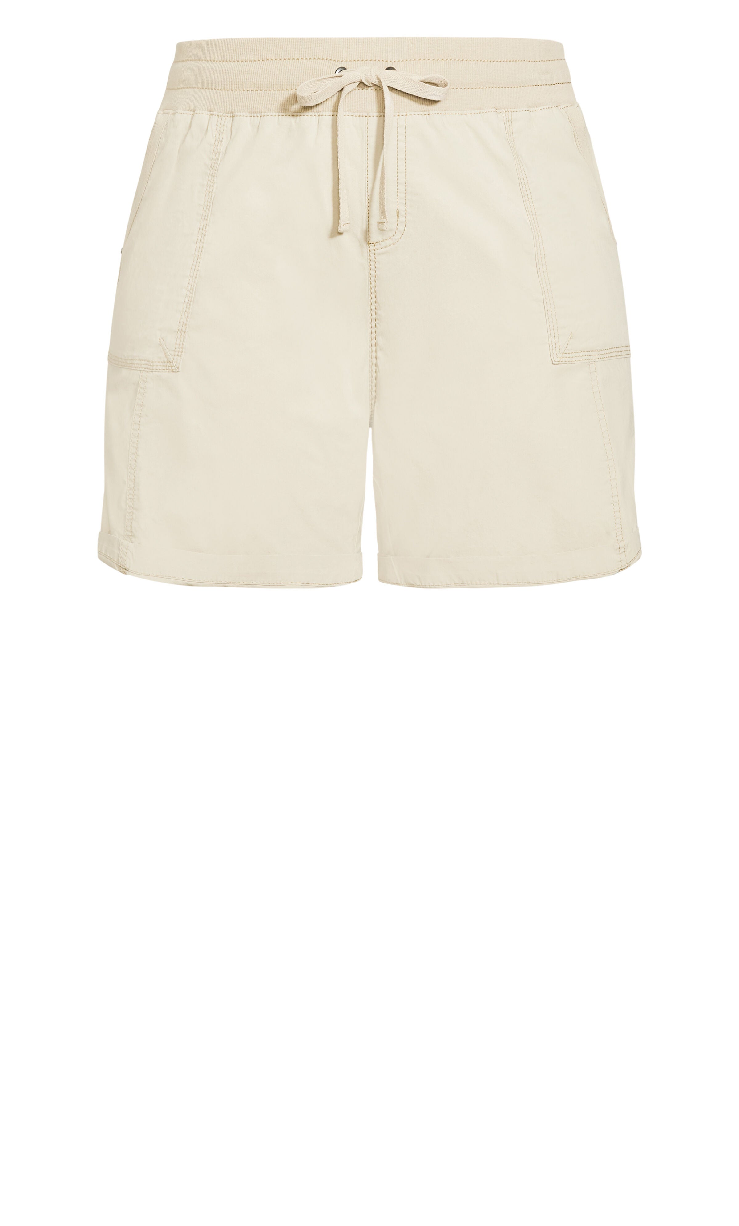 Cotton Casual Short - sand, , alternate image number 3