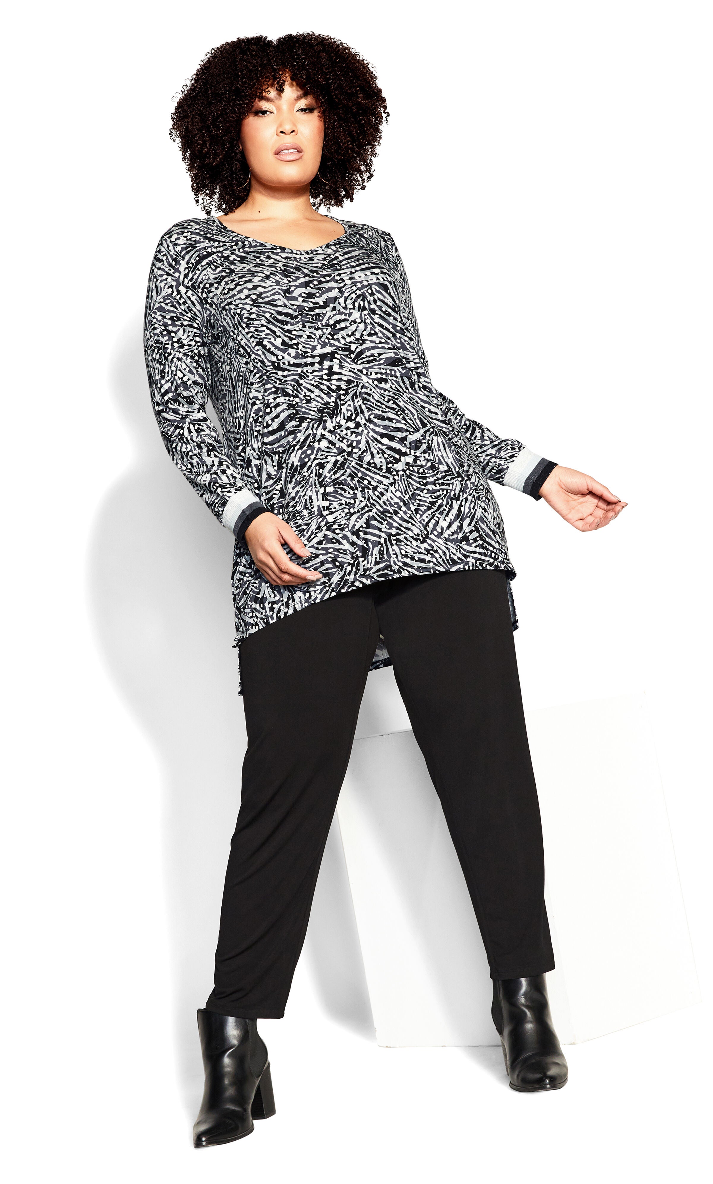 Nala Top - black, , alternate image number 1