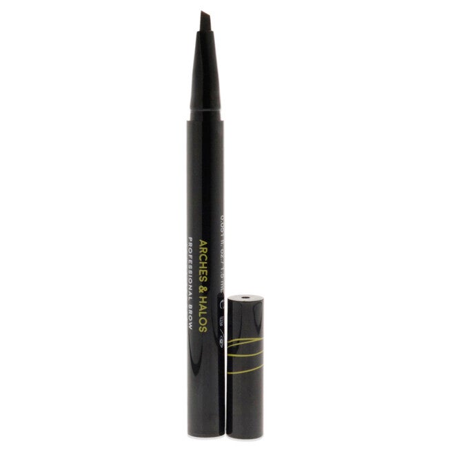 Angled Bristle Tip Waterproof Brow Pen - Neutral Brown by Arches and Halos for Women - 0.051 oz Eyebrow Pencil, See Description, alternate image number 4