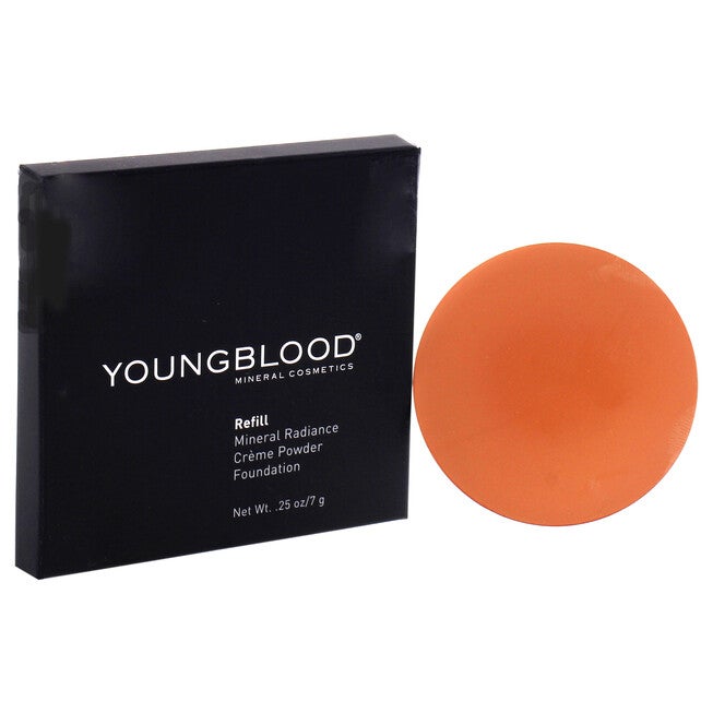 Mineral Radiance Creme Powder Foundation - Rose Beige by Youngblood for Women - 0.25 oz Foundation(Refill), See Description, alternate image number 1