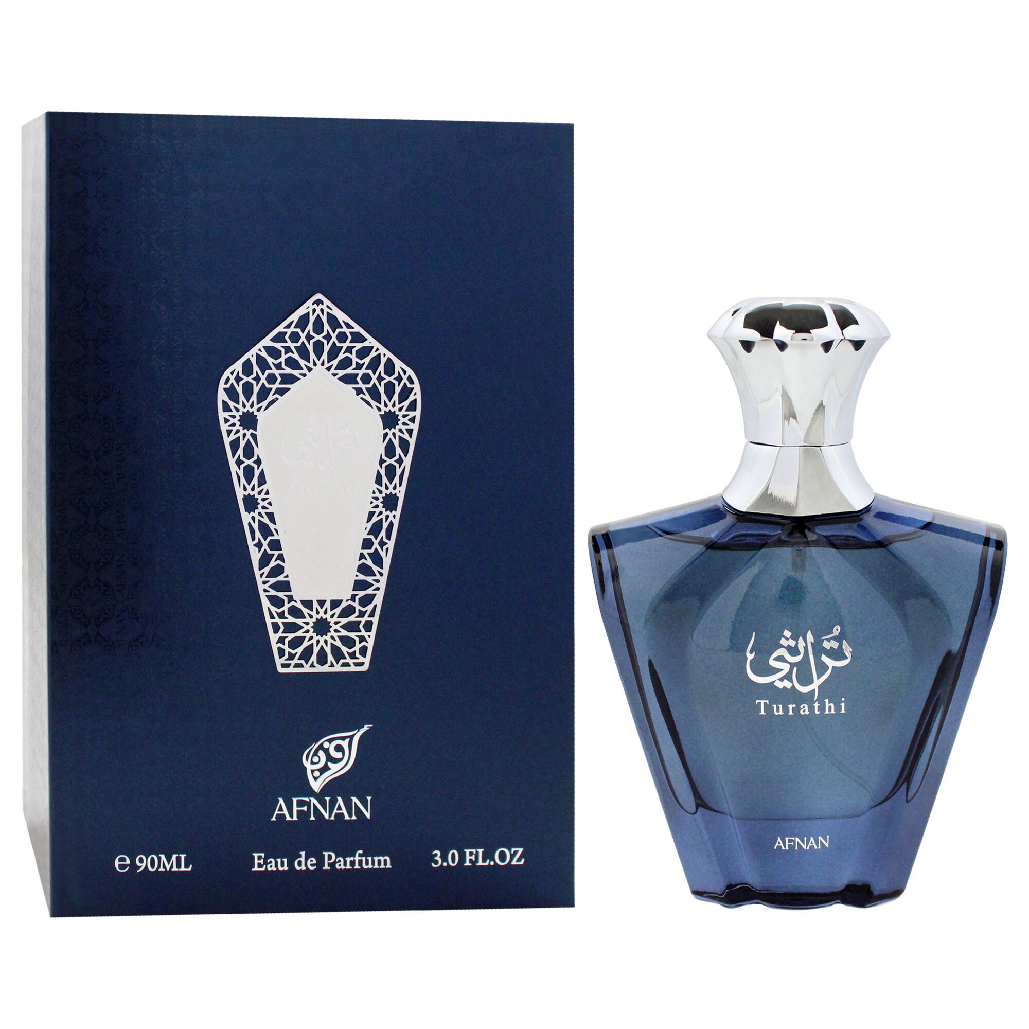 Turathi Collection - Blue by Afnan for Men - 3 oz EDP Spray, Clear, alternate image number 2