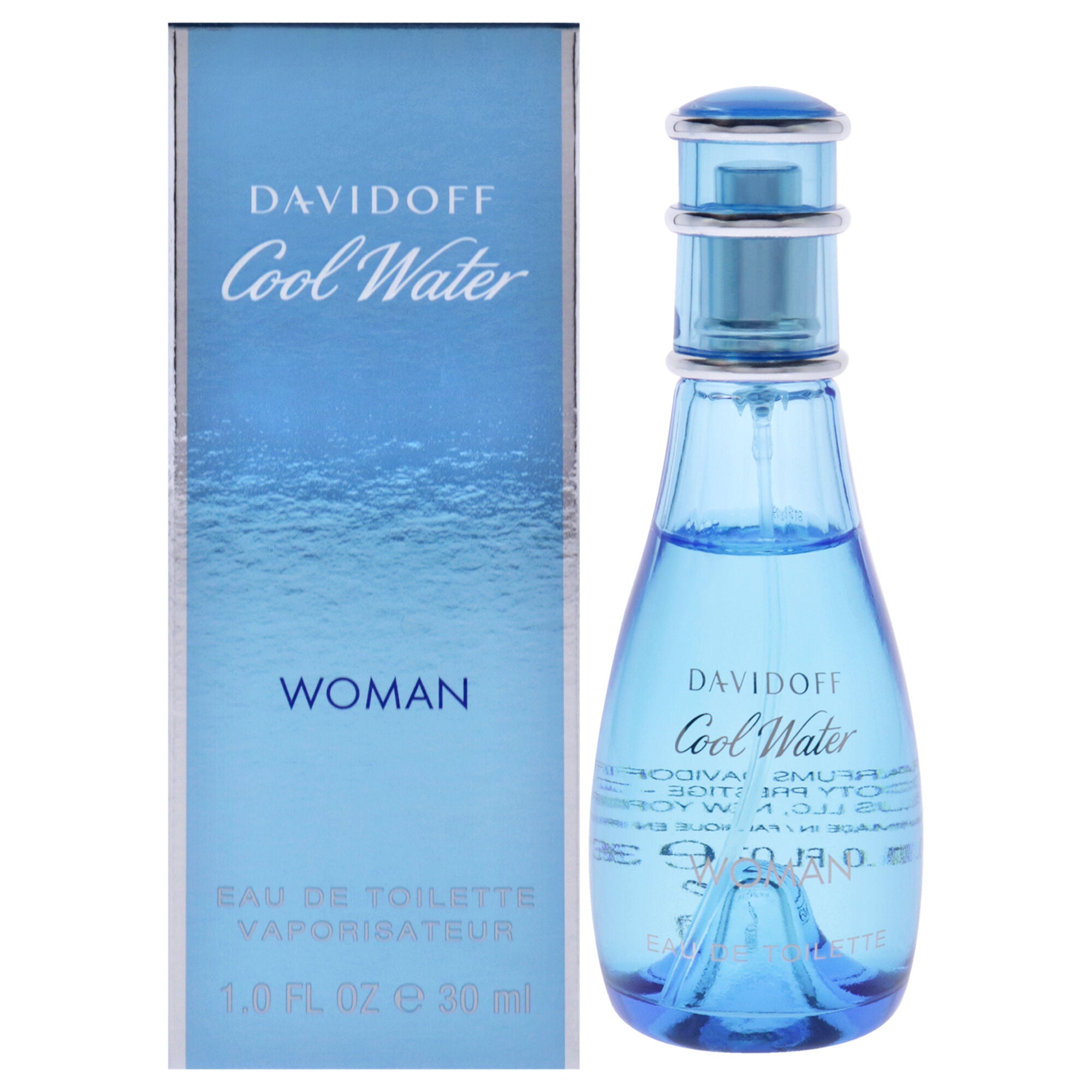 Cool Water by Davidoff for Women - 1 oz EDT Spray, See Description, hi-res image number 0