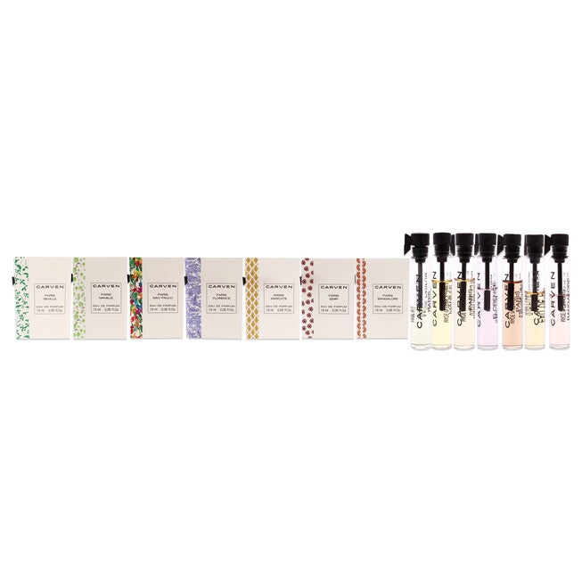 Carven Collection Mini Sampler Set by Carven for Women - 7 Pc Sampler Set 0.05, See Description, hi-res image number 0