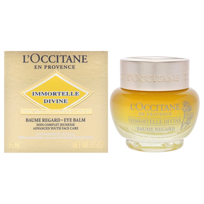 Immortelle Divine Eye Balm by LOccitane for Unisex - 0.5 oz Balm, , alternate image number null