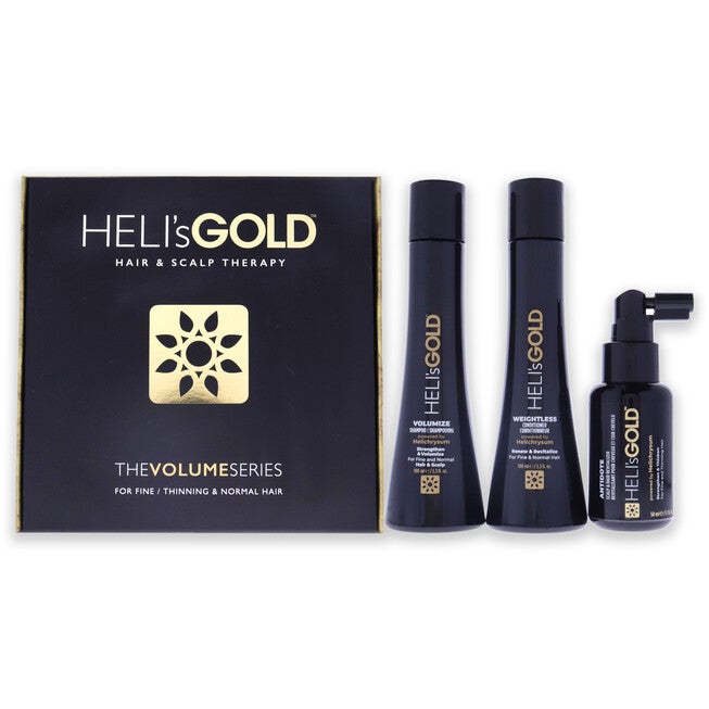 The Volume Series Travel Kit by Helis Gold for Unisex - 3 Pc Set, See Description, hi-res image number 0
