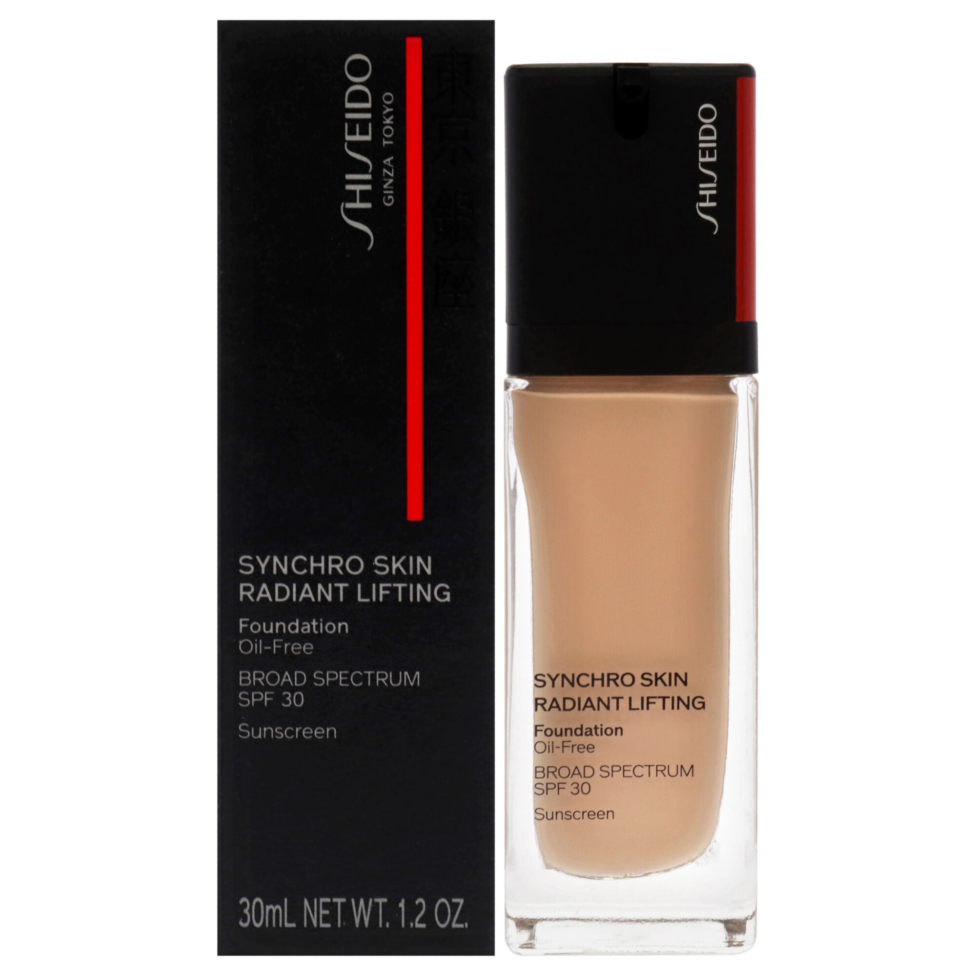 Synchro Skin Radiant Lifting Foundation SPF 30 - 310 Silk by Shiseido for Women - 1.2 oz Foundation, See Description, hi-res image number 0