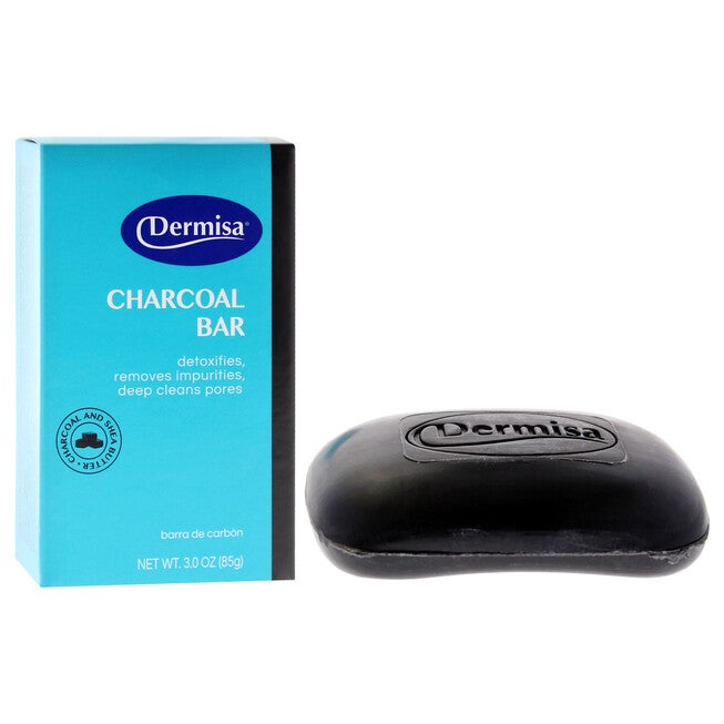 Charcoal Bar by Dermisa for Unisex - 3 oz Bar Soap, See Description, alternate image number 2