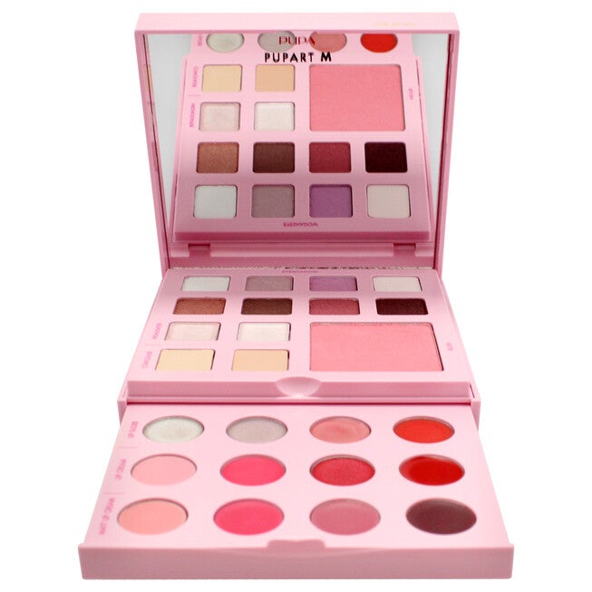 Pupart M Make-Up Palette - 002 Pink by Pupa Milano for Women - 0.66 oz Makeup, See Description, alternate image number 1