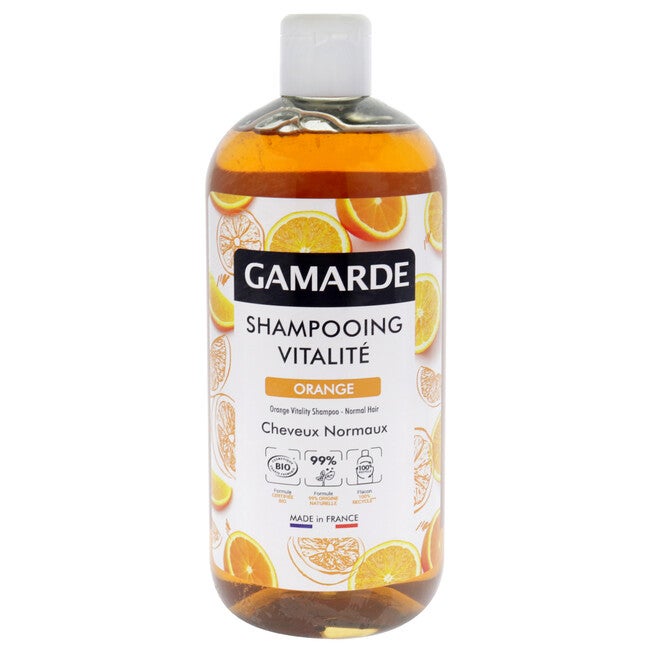 Orange Vitality Shampoo - Normal Hair by Gamarde for Unisex - 16.9 oz Shampoo, See Description, hi-res image number 0