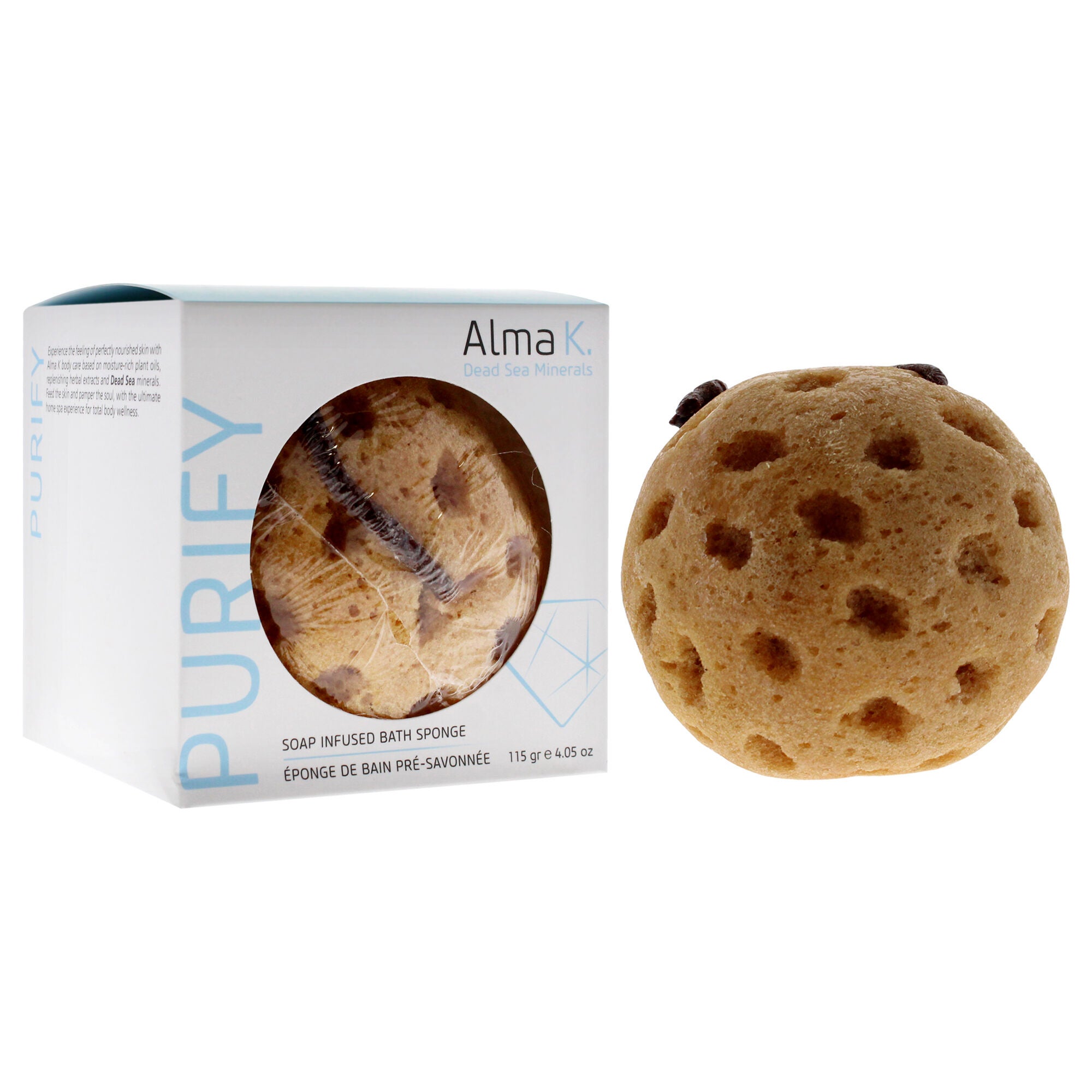 Soap Infused Bath Sponge by Alma K for Women - 4.5 oz Soap, See Description, alternate image number 2