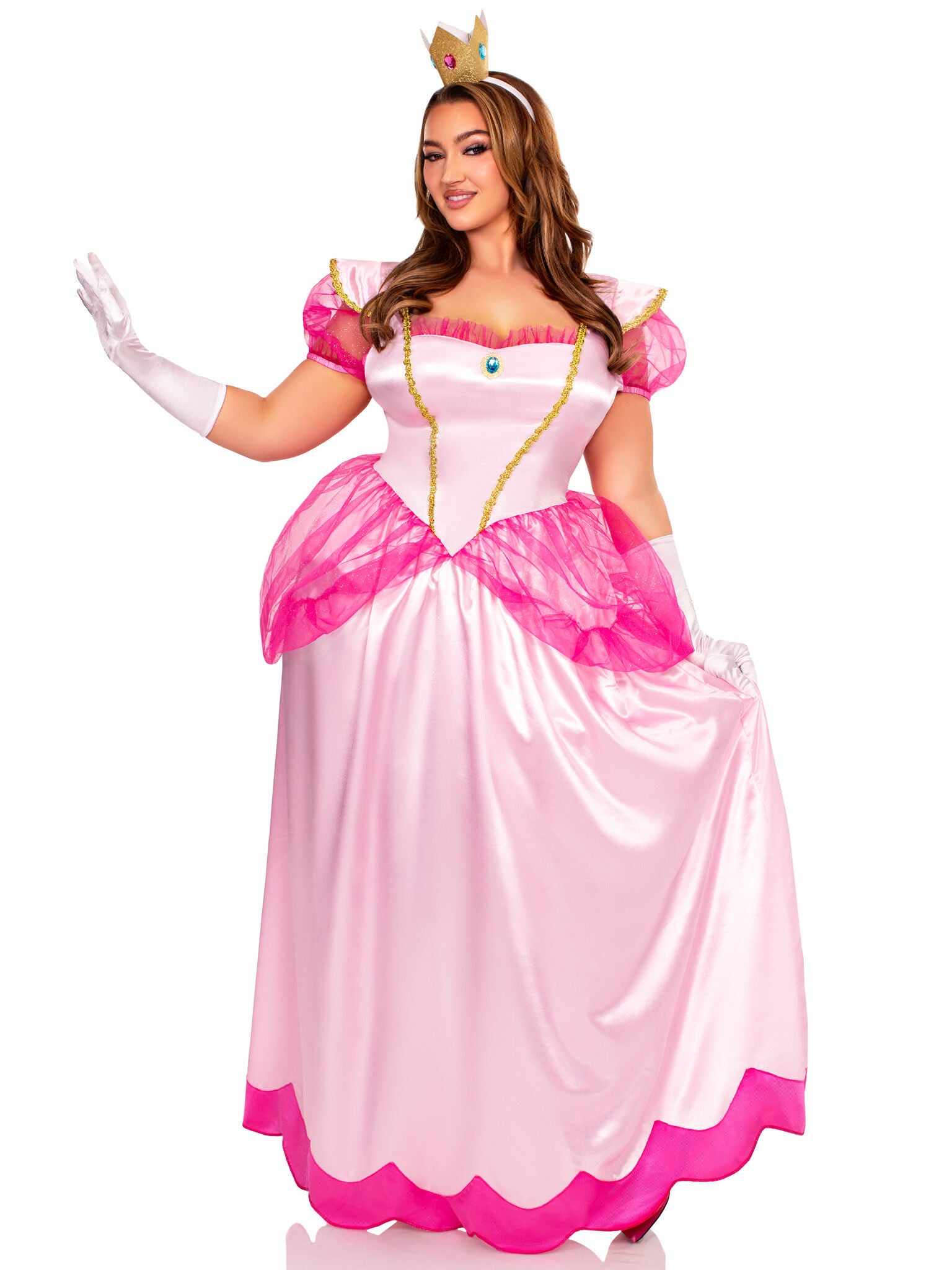 Classic Pink Princess Costume, Pink, alternate image number 2