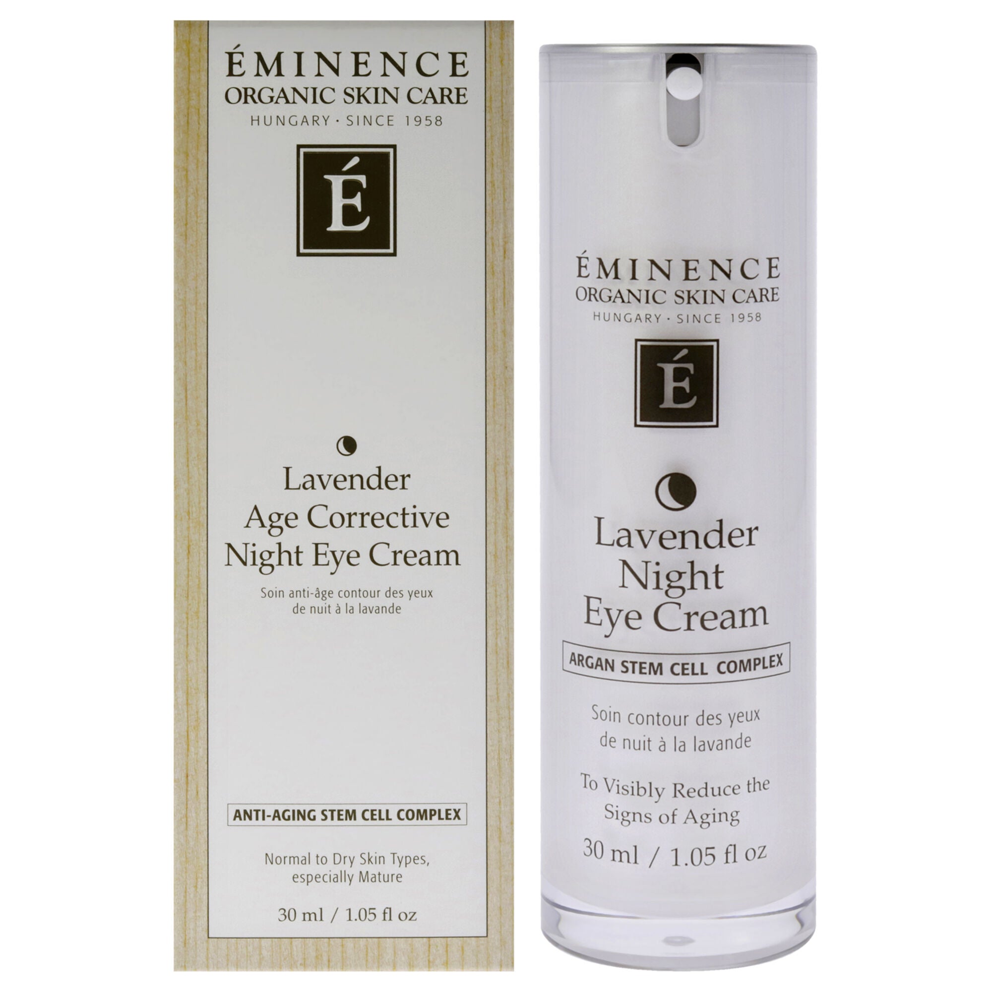Lavender Age Corrective Night Eye Cream by Eminence for Unisex - 1.05 oz Cream, See Description, hi-res image number 0