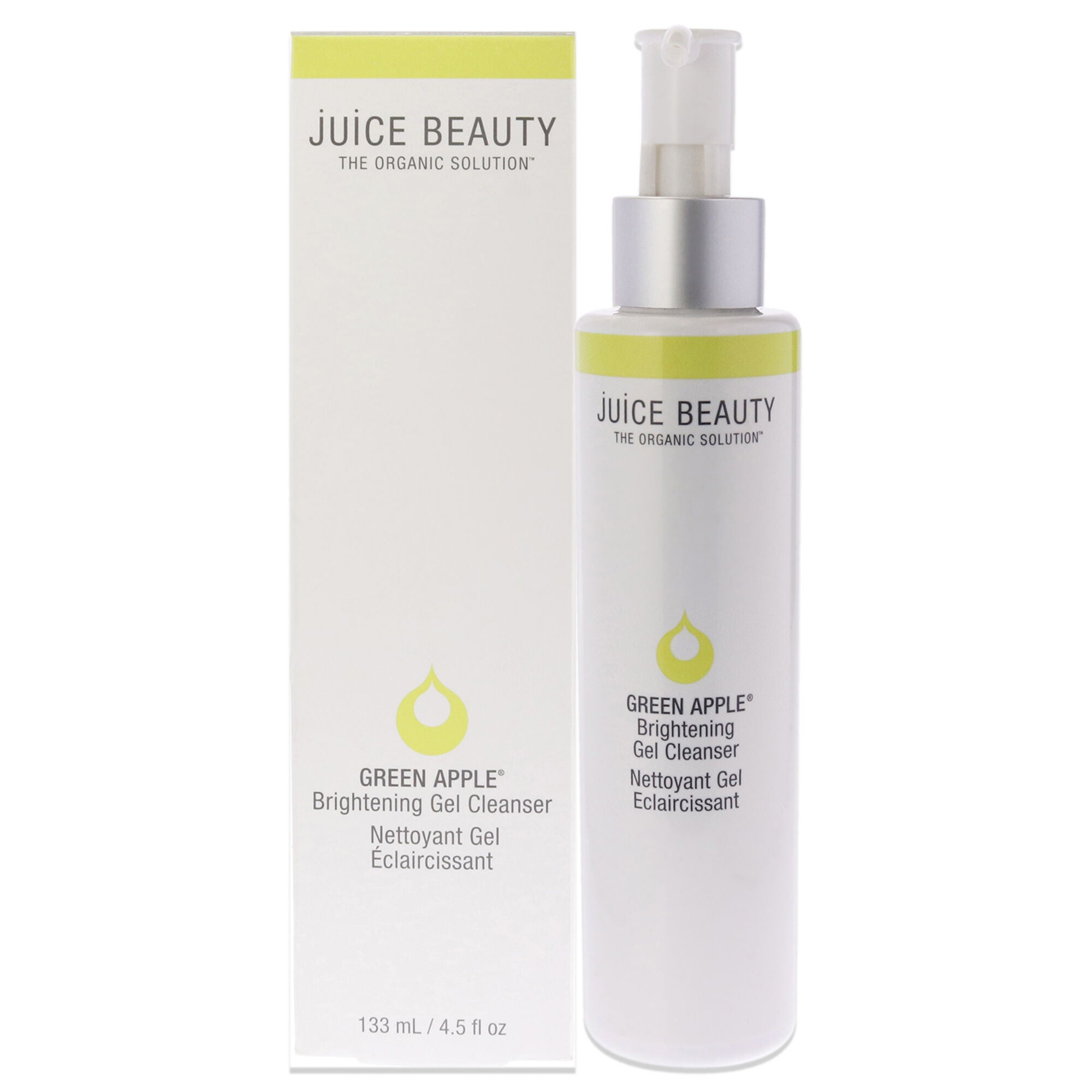 Green Apple Brightening Gel Cleanser by Juice Beauty for Women - 4.5 oz Cleanser, See Description, hi-res image number 0