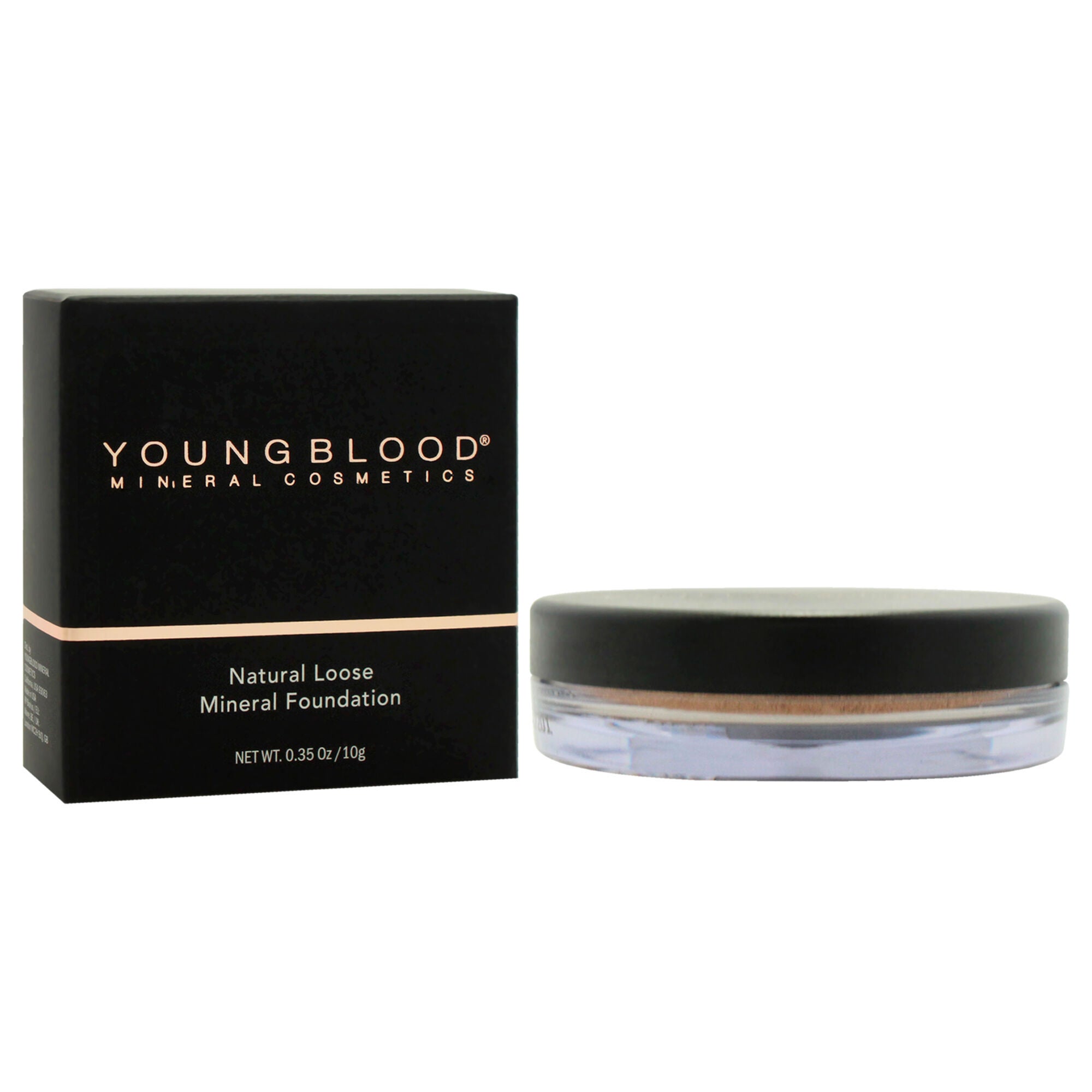 Natural Loose Mineral Foundation - Toffee by Youngblood for Women - 0.35 oz Foundation, See Description, alternate image number 1