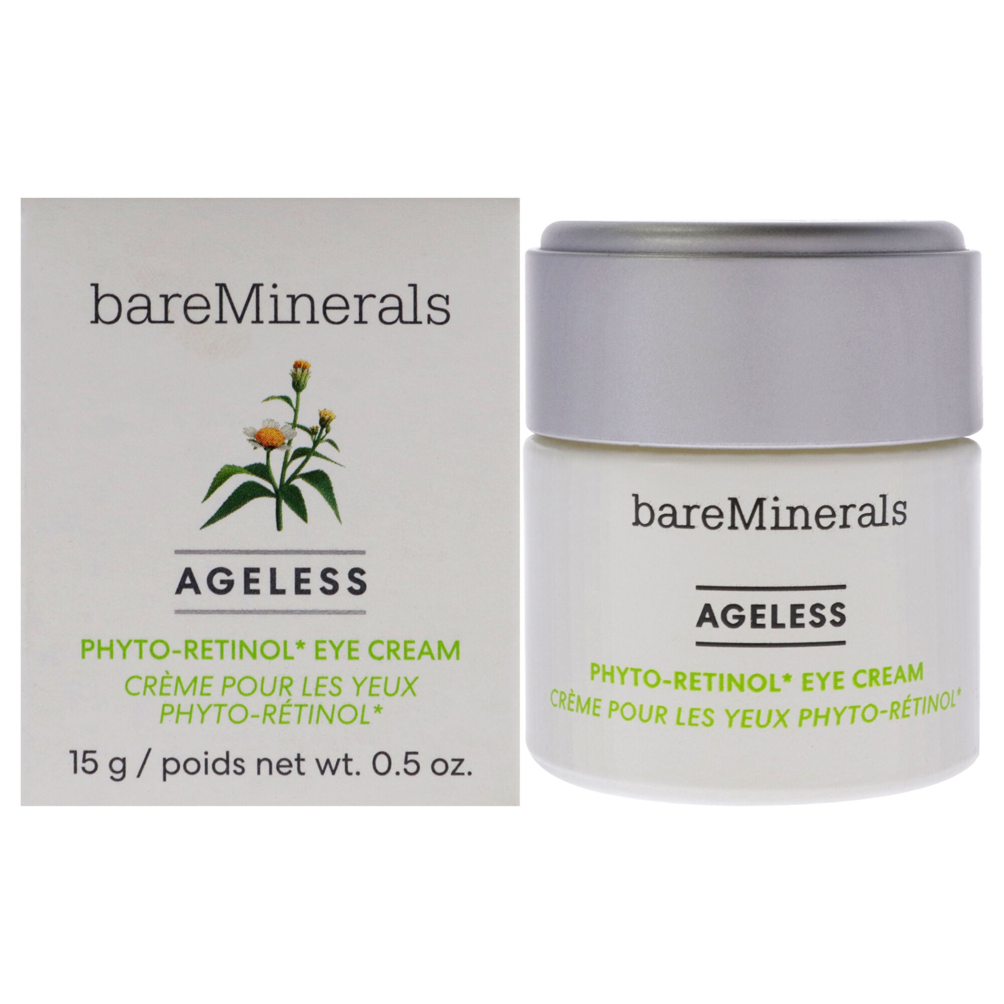 Ageless Phyto-Retinol Eye Cream by bareMinerals for Unisex - 0.5 oz Cream, , alternate image number 5