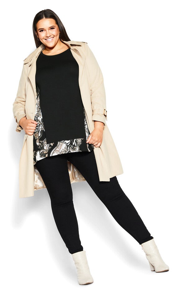 Elsa Print Tunic - black, , alternate image number 3