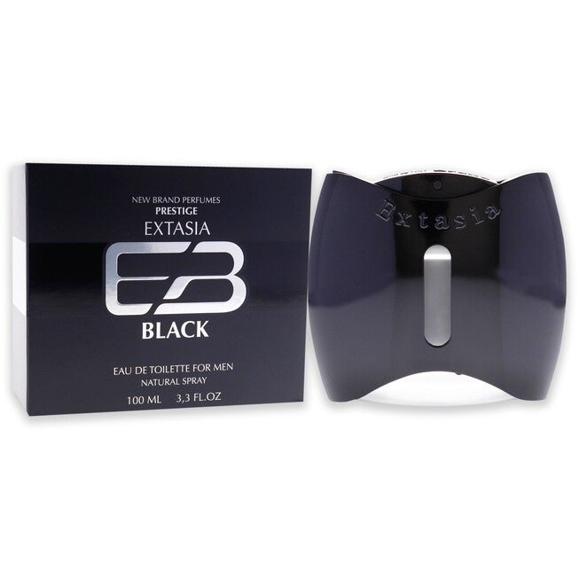 Extasia Black by New Brand for Men - 3.4 oz EDT Spray, , alternate image number 6