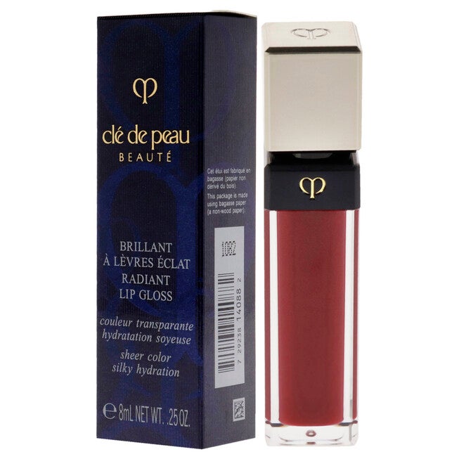 Radiant Lip Gloss - 8 Fire Ruby by Cle De Peau for Women - 0.25 oz Lip Gloss, See Description, alternate image number 3