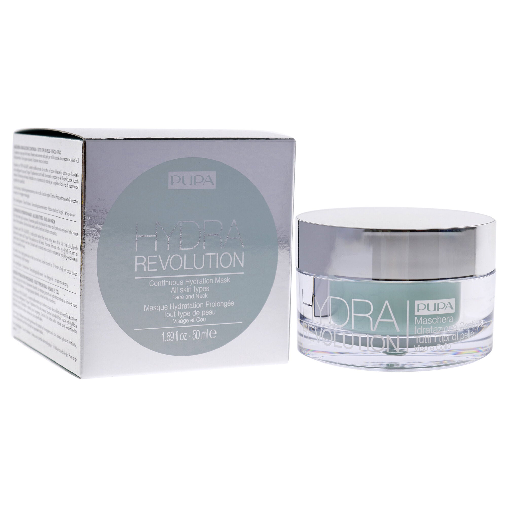 Hydra Revolution Continuous Hydration Mask by Pupa Milano for Unisex - 1.69 oz Mask, , alternate image number 6