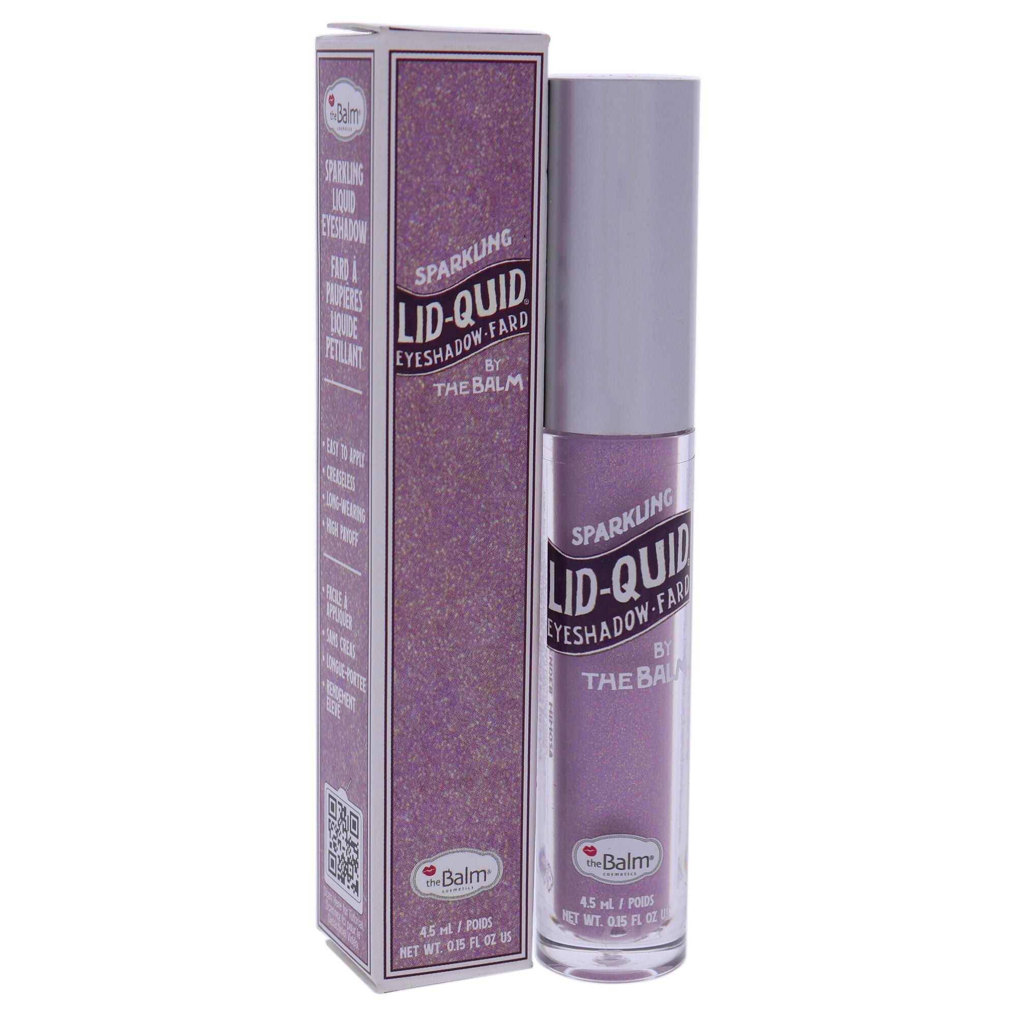 Lid-Quid Sparkling Liquid Eyeshadow - Lavender Mimosa by the Balm for Women - 0.15 oz Eye Shadow, See Description, alternate image number 2