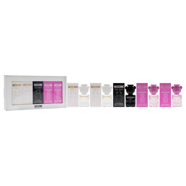 Moschino Miniature Collection Set by Moschino for Unisex - 5 Pc Mini Gift Set, See Description, alternate image number 2