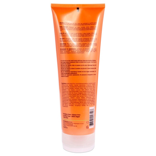 Sweet Pineapple and Honey Melon Herbal Body Wash by Hempz for Unisex - 8.5 oz Body Wash, See Description, alternate image number 2