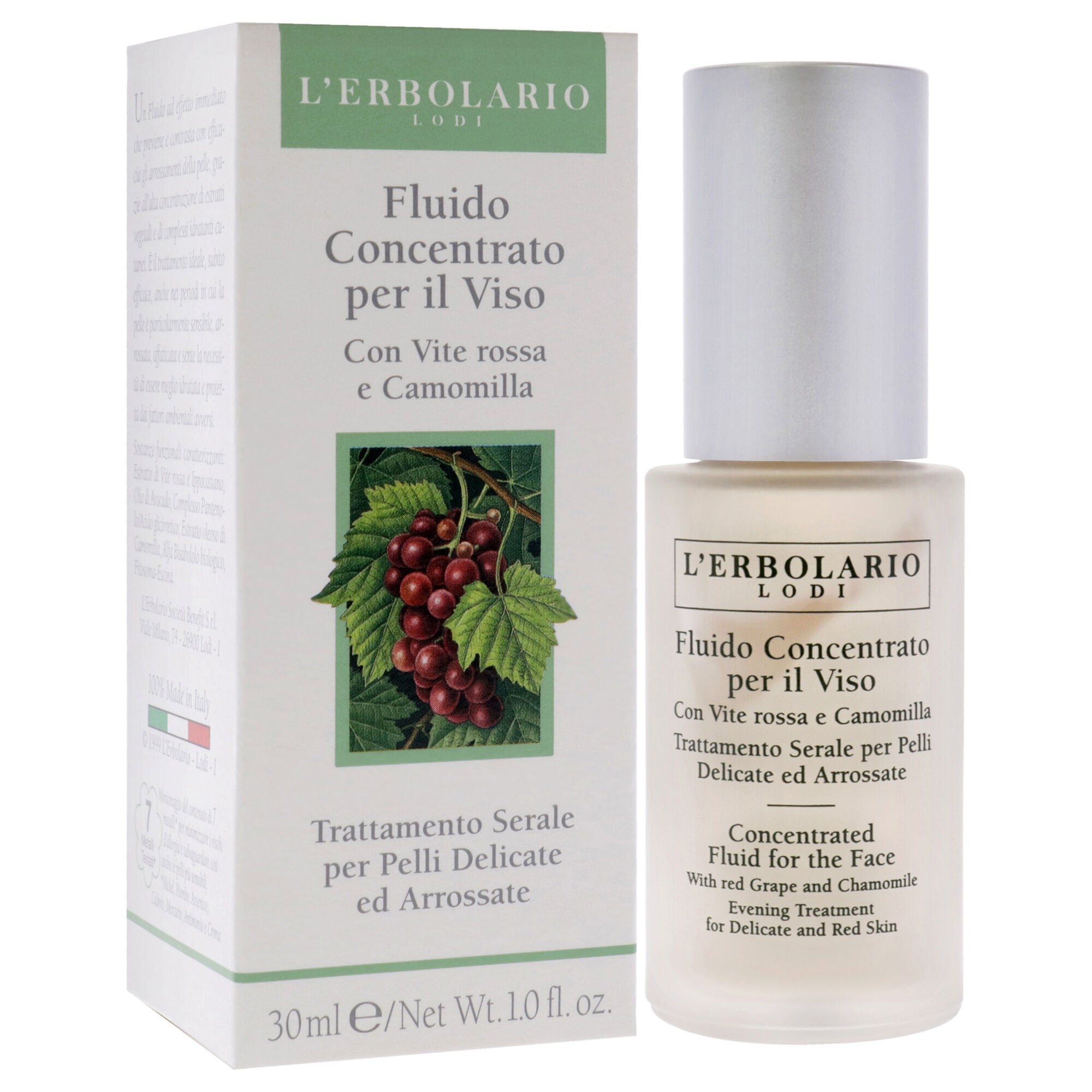 Concentrated Fluid Treatment by LErbolario for Unisex - 1 oz Treatment, , alternate image number 6