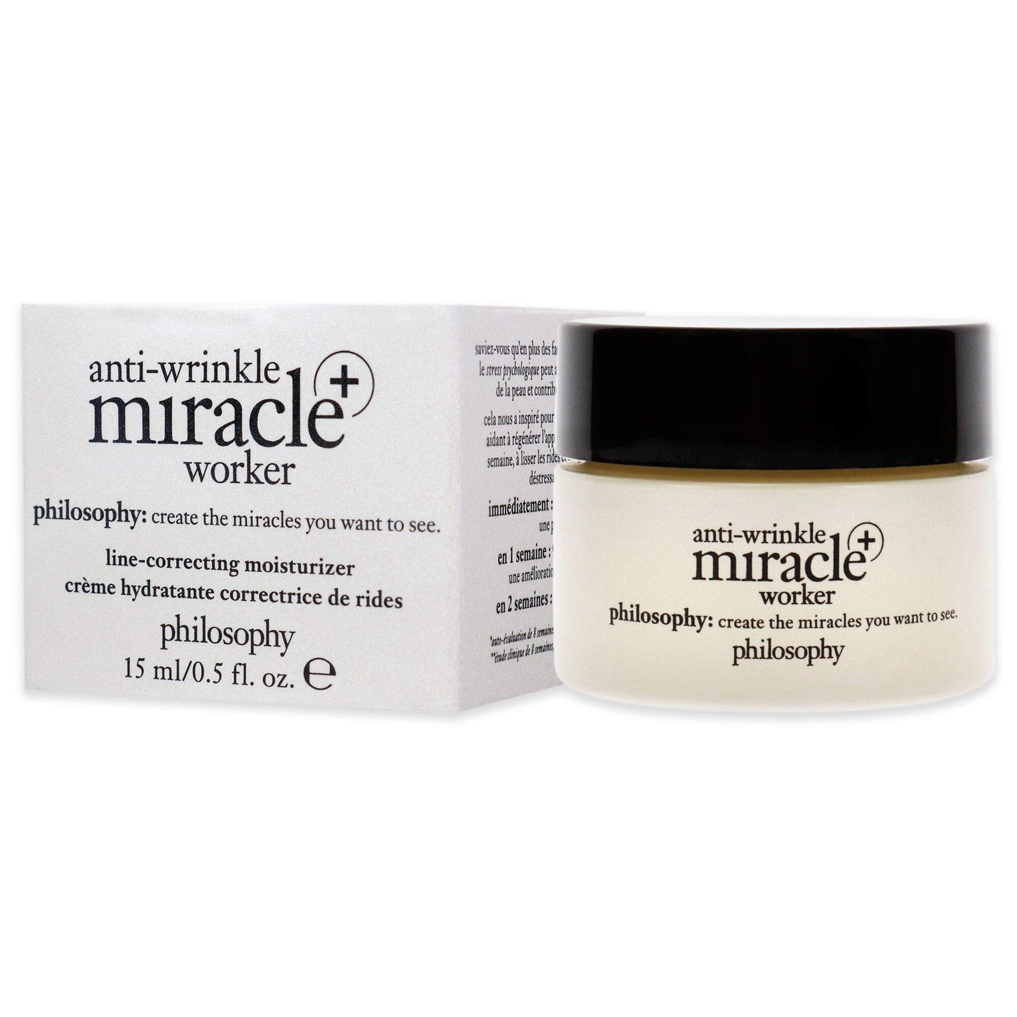 Anti-Wrinkle Miracle Worker Plus line-Correcting Moisturizer by Philosophy for Women - 0.5 oz Moisturizer, See Description, alternate image number 3