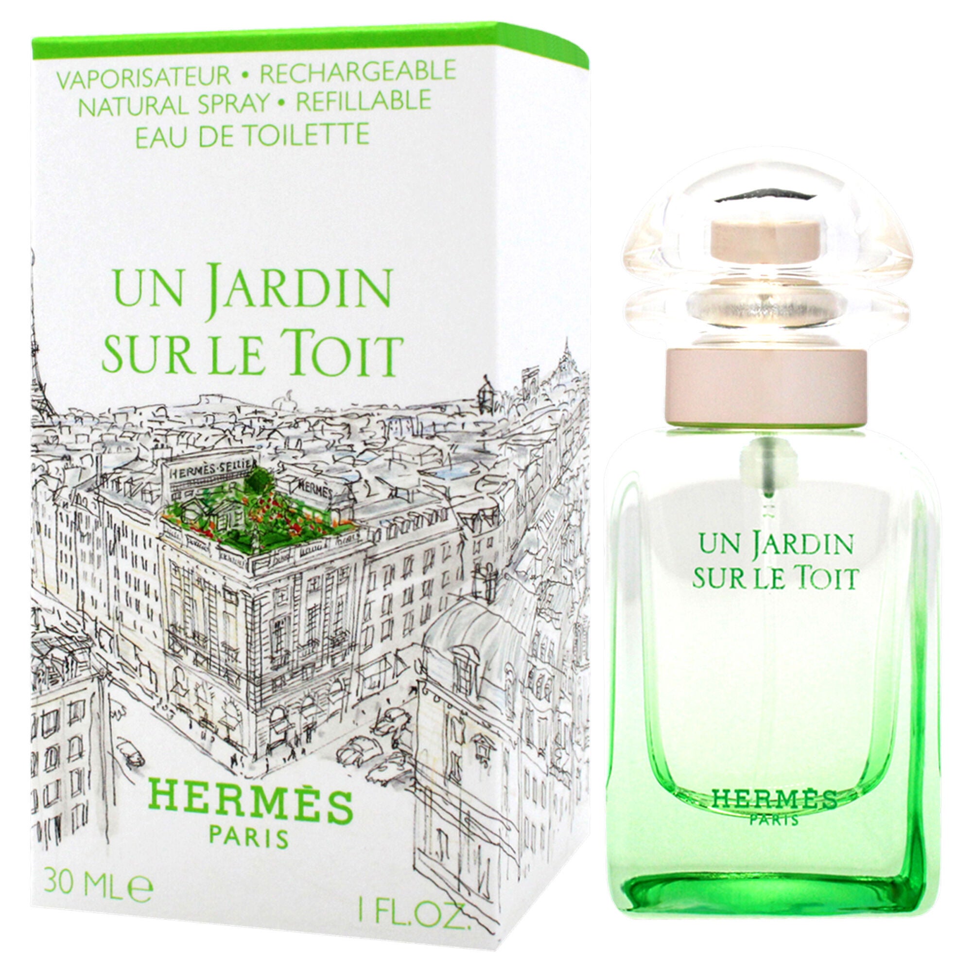 Un Jardin Sur Le Toit by Hermes for Women - 1 oz EDT Spray, See Description, alternate image number 3