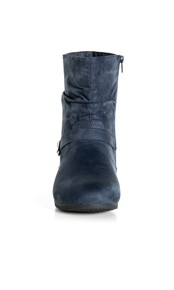 WIDE FIT Sienna Ankle Boot - navy, , alternate image number 4