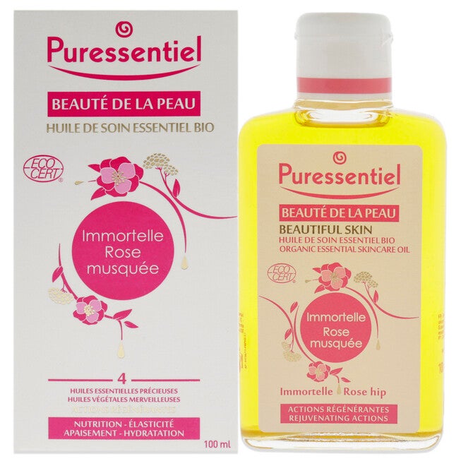Organic Essential Skincare Oil by Puressentiel for Unisex - 3.4 oz Oil, See Description, hi-res image number 0
