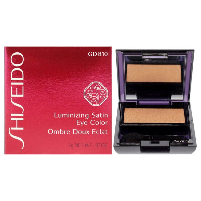 Luminizing Satin Eye Color - GD810 Bullion by Shiseido for Women - 0.07 oz Eye Shadow, See Description, hi-res image number 0