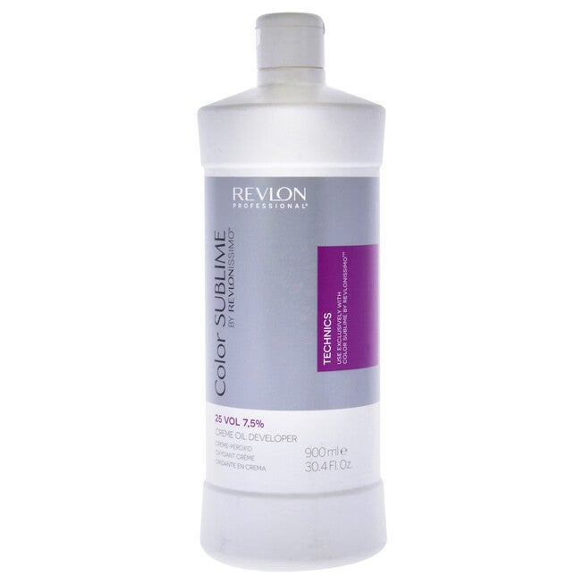 Revlonissimo Color Sublime Cream Oil Developer 25 Vol by Revlon for Unisex - 30.4 oz Lightener, See Description, hi-res image number 0