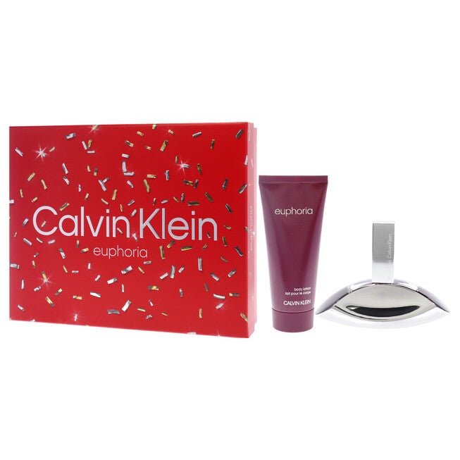 Euphoria by Calvin Klein for Women - 2 Pc Gift Set 1.7oz EDP Spray, 3.4oz Sensual Skin Lotion, See Description, alternate image number 3