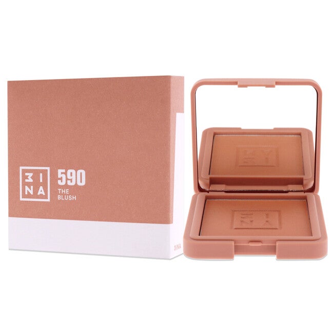 The Blush - 590 Brown Red by 3INA for Women - 0.26 oz Blush, See Description, alternate image number 3