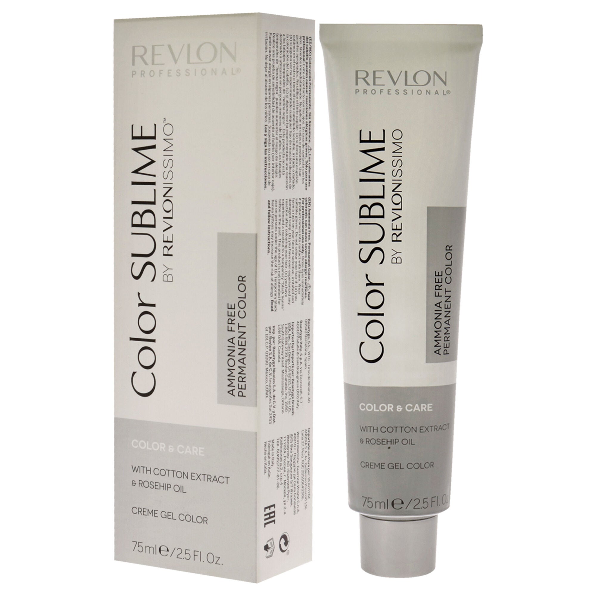 Revlonissimo Color Sublime - 1 Black by Revlon for Unisex - 2.5 oz Hair Color, See Description, alternate image number 3