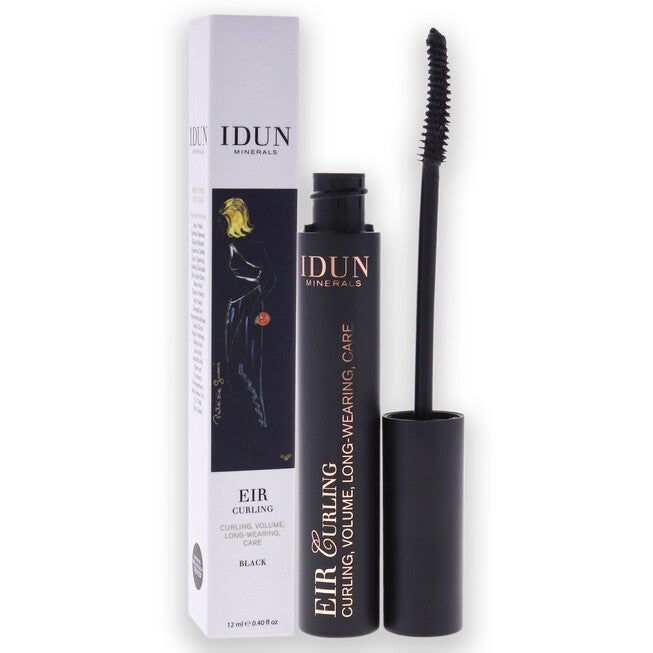 Eir Curling Mascara - 007 Black by Idun Minerals for Women - 0.40 oz Mascara, , alternate image number null