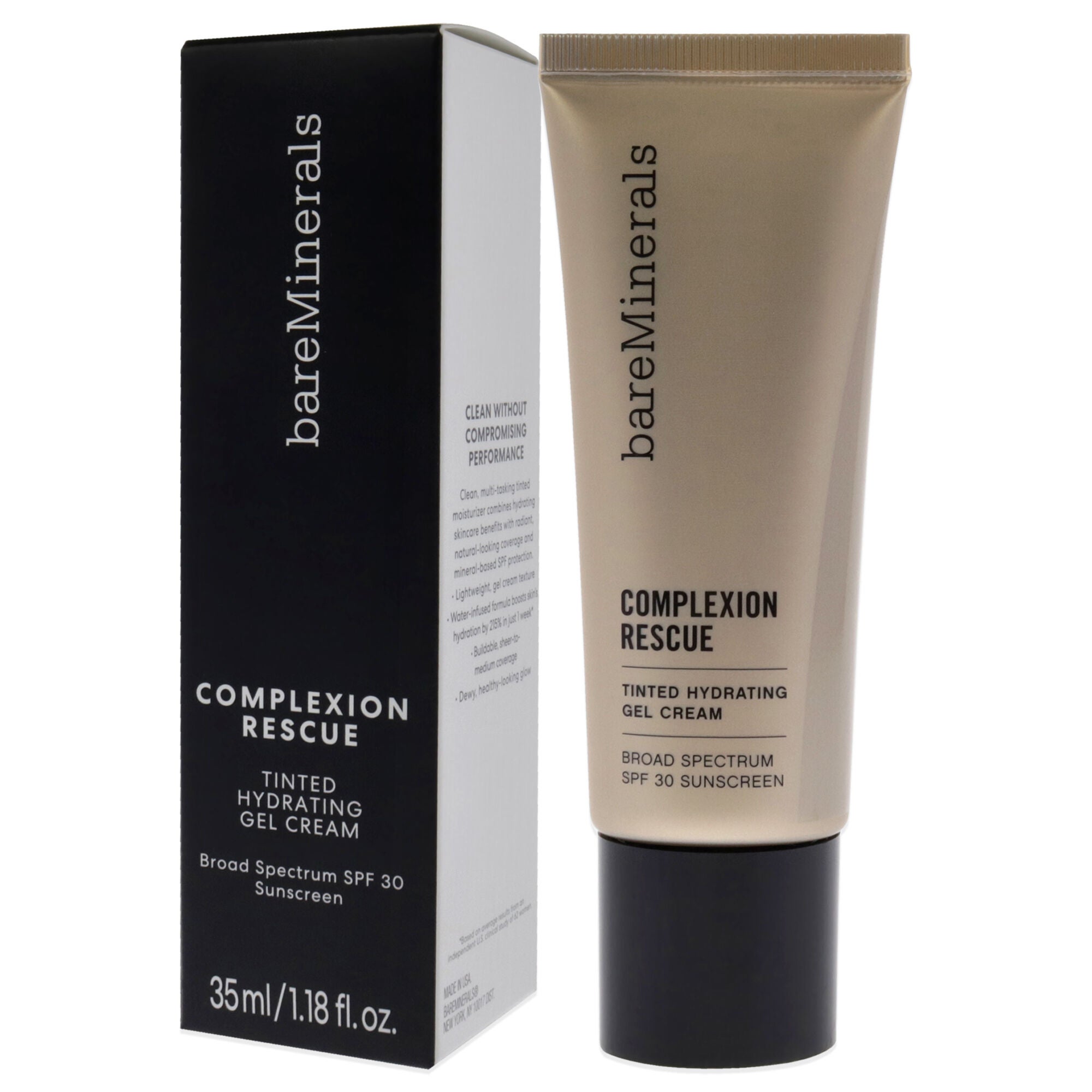 Complexion Rescue Tinted Hydrating Gel Cream SPF 30 - 06 Ginger by bareMinerals for Women - 1.18 oz Foundation, See Description, alternate image number 3