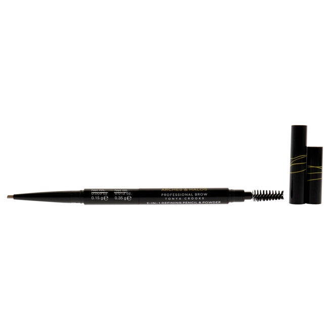 2-in-1 Defining Eyebrow Pencil and Powder - Sunny Blonde by Arches and Halos for Women - 0.017 oz Makeup, , alternate image number 5