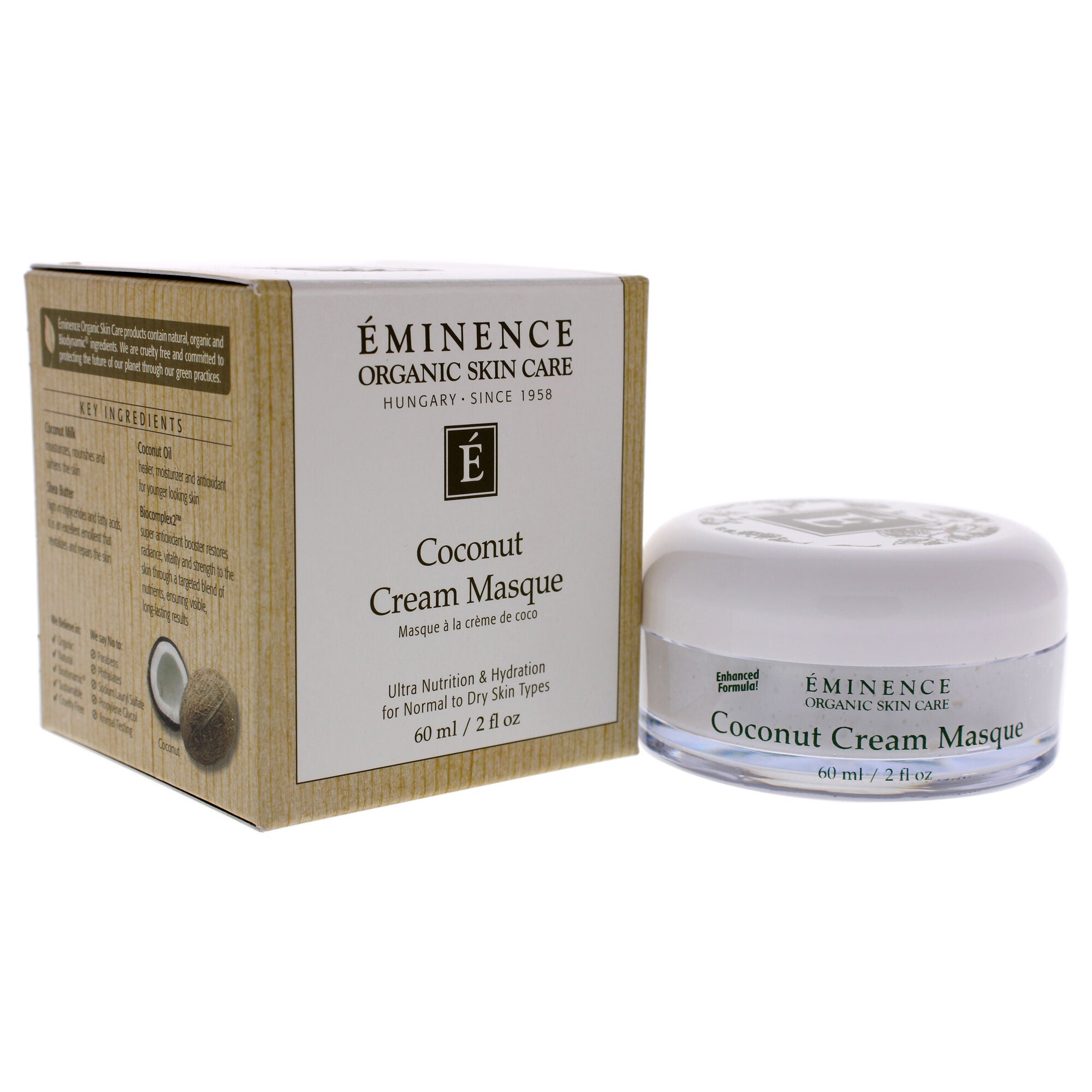 Coconut Cream Masque by Eminence for Unisex - 2 oz Mask, See Description, alternate image number 1