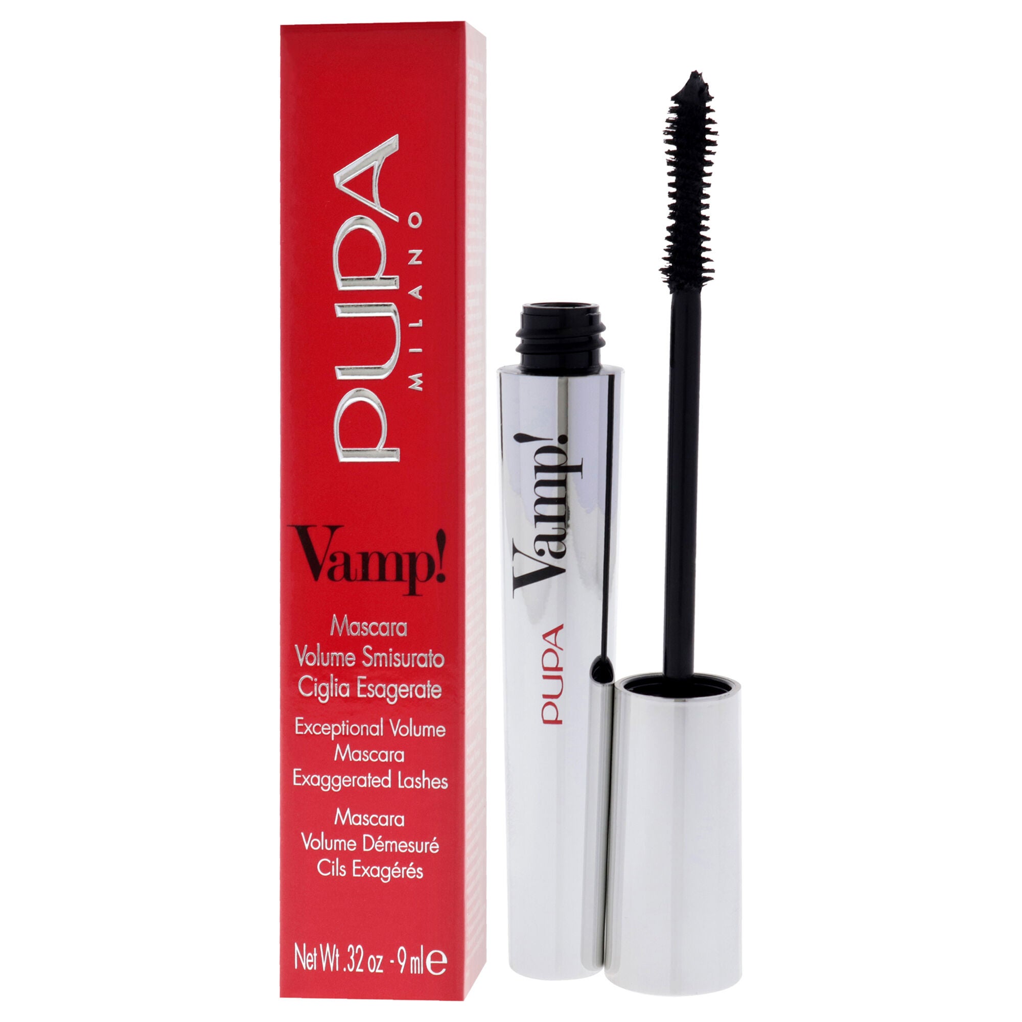 Vamp! Mascara - 100 Extra Black by Pupa Milano for Women - 0.32 oz Mascara, See Description, alternate image number 2