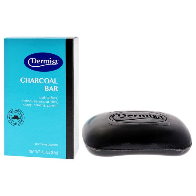 Charcoal Bar by Dermisa for Unisex - 3 oz Bar Soap, See Description, alternate image number 3