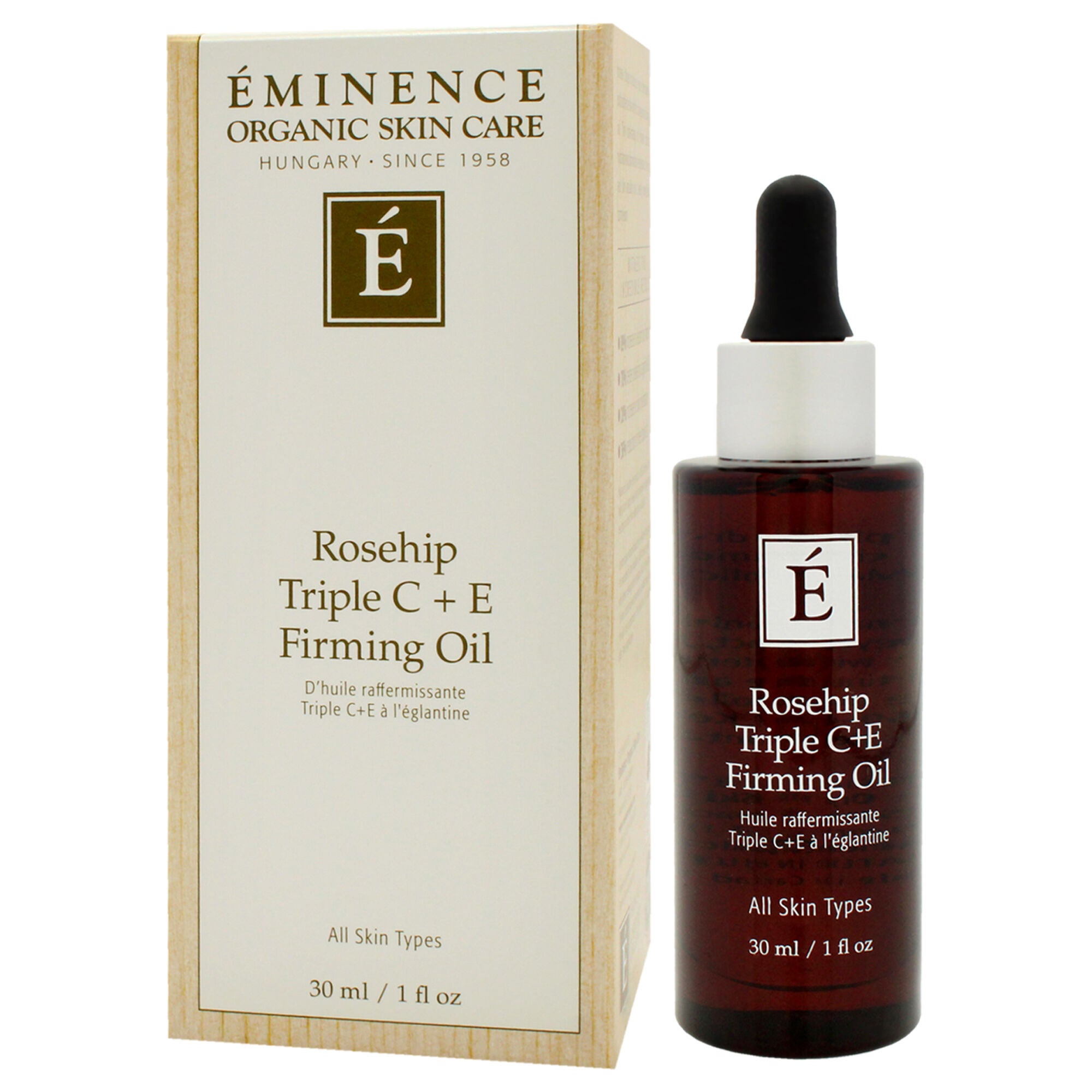 Rosehip Triple C Plus E Firming Oil by Eminence for Unisex - 1 oz Oil, See Description, alternate image number 3